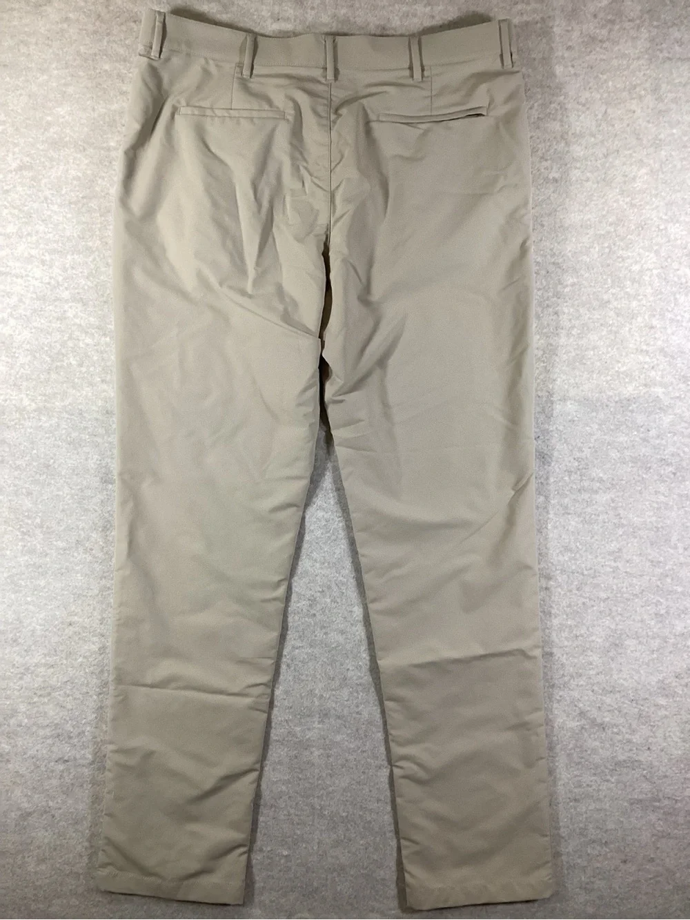 Banana Republic Slim Straight Khaki Chinos - Light Beige